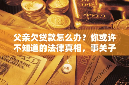 北京父亲欠贷款怎么办？你或许不知道的法律真相，事关子女未来