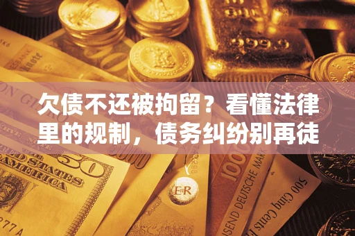 北京欠债不还被拘留？看懂法律里的规制，债务纠纷别再徒劳奔波