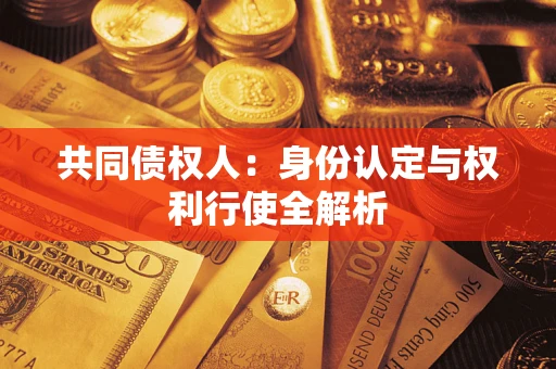 北京共同债权人：身份认定与权利行使全解析