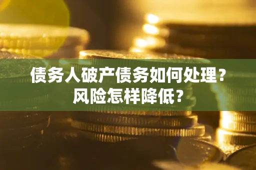 北京债务人破产债务如何处理？风险怎样降低？