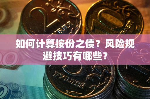 北京如何计算按份之债？风险规避技巧有哪些？