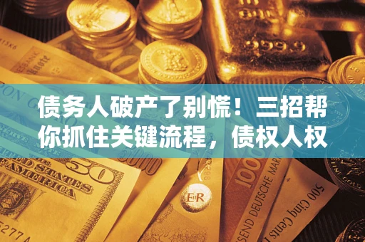 北京债务人破产了别慌！三招帮你抓住关键流程，债权人权益不再缩水