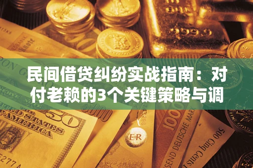 北京民间借贷纠纷实战指南：对付老赖的3个关键策略与调解盲区解析