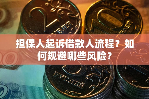 北京担保人起诉借款人流程？如何规避哪些风险？