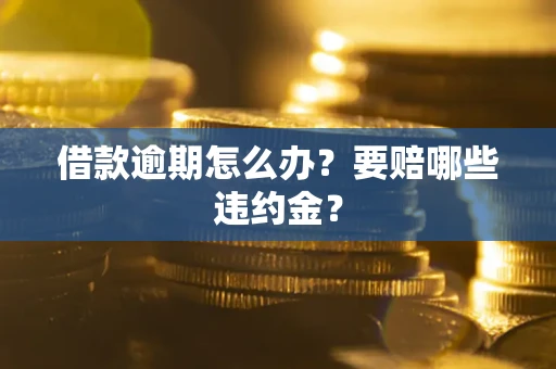 北京借款逾期怎么办？要赔哪些违约金？